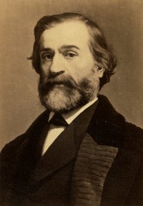 Portrait du compositeur Giuseppe Verdi, c.1870